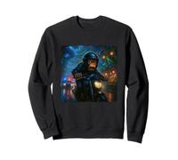 Monkey Cyberpunk Rider Moto Biker Synthwave Sweatshirt