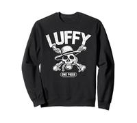 Monkey D Luffy Chapeau de paille Pirates Crâne Crossbones Anime Sweatshirt