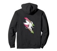 Monkey Flying, Batteur avec Lightning Rock Band Fun Design Sweat à Capuche