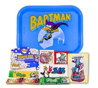 Monkey King Coffret Cadeau pour Fumeurs Plateau à Rouler Officiel The Simpson, Accessoires, Feuilles à Rouler, Filtres, Rouleaux, Autocollants et Cartons (Bartman)