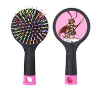 Monkey King Travel Notes Brosse à cheveux démêlante Base coussin