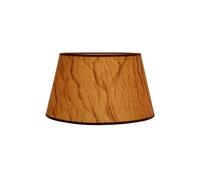 monkey ladder Abat-jour conique de 45 x 35 x 30 cm, couleur parchemin, design ouvert, idéal pour les lampes E27, combine style et fonctionnalité