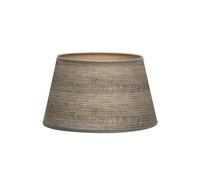 monkey ladder Abat-jour conique en bois gris, dimensions 35 x 25 x 20 cm, design ouvert, idéal pour lampes E27