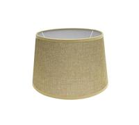 monkey ladder Abat-jour conique ouvert de 30 x 22 x 17 cm, couleur beige, idéal pour les lampes E27, polyvalent et élégant pour n'importe quel environnement