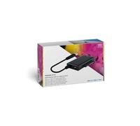 Monkey Ladder Adaptateur USB 3.0 USB-A vers SATA pour disques durs de 2,5" et 3,5" avec Chargeur Noir