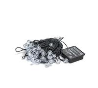 Monkey Ladder Guirlande lumineuse solaire de 12 m, blanc chaud, étanche, idéale pour décorer l'extérieur et créer une atmosphère chaleureuse.