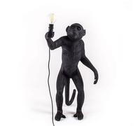 Monkey Lampe à Poser Debout Singe Noir Extérieur