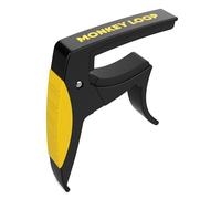 MONKEY LOOP Capo Prime A/E - Capo pour guitare acoustique et électrique - Compatible avec les frettes incurvées - Caoutchouc noir