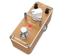 MONKEY LOOP ML-MD1 - Pédale d'effets de Distorsion en métal pour Guitare - Pédale de Distorsion pour métal avec contrôle de tonalité et de Gain - True Bypass - Consommation de Courant 5,5 mA