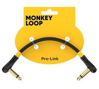 MONKEY LOOP Pro Link Pedal Guitar patch cable 5 cm Jack acodado a Jack acodado