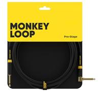 Monkey Loop Pro Stage Silent Cable Mono Jack - Angled Jack 3 Mètres