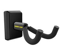 MONKEY LOOP Wall Prime Black - Support Guitare Mural Porte - Guitare Électrique ou Acoustique - Mur de porte-manteau pour Guitare avec Protection en Caoutchouc - Ouverture 55 mm - Couleur Noir