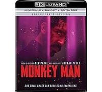 Monkey Man (4K Ultra HD + Blu-ray + Digital) [4K UHD]