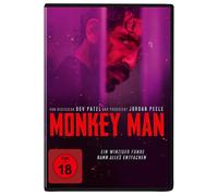 Monkey Man (DVD) Patel Dev Copley Sharlto Sharma Vipin Dhulipala Sobhita Kher