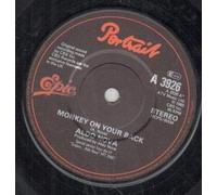 MONKEY ON YOUR BACK 7" (45) UK PORTRAIT 1983 B/W ARMAGEDDON (A3926)