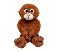 Monkey Plush - 14.2 Inch Soft Animal Figurine | Plush Decorative Desk Toy - 110g Cute long-armed doll for home, bedroom, and office decor, ideal as a gift for birthdays and childrens parties