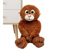 Monkey Plush, Realistic Cuddly Monkey Plush, 36cm Long Hands Realistic Soft Toys, Small Animals Stuffed Toys Dolls For Kids Girls Boys Fans Adults Office Bedroom Living Room Travel Birthday Party
