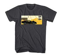 Monkey Print T-Shirt Homme Mad Max Voiture Interceptor Hot Rod Movie Fury Cinéma - Anthracite, XL