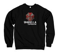 Monkey Print Umbrella Corporation Resident Game Play Evil Sweat-shirt pour homme - Noir - XXX-Large