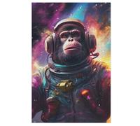 Monkey Puzzles Adultes 1000 Pièces Puzzle Adulte Jeu ÉduChatif Challenge Toy en Bois pour Enfants （78×53cm）