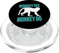 Monkey See Monkey Do Monkey Do Monkey PopSockets PopGrip pour MagSafe