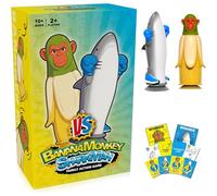 Monkey & Shark - Jeux De Fête Amusants, Jeu Brainrot Flip Challenge, Jeux De Noël pour Les Familles, pour Adultes, Adolescents, Enfants, Couples, Groupes De Noël