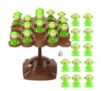 Monkey Stacking Game, Balance Learning Toy, Preschool Activity Set | Interactive Balancing Challenge Encourages Hand Eye Coordination, Suitable For Preschoolers, Kindergarten, Home, School