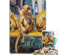 Monkeys of Manhattan, Puzzle pour Adultes, 500 PCS