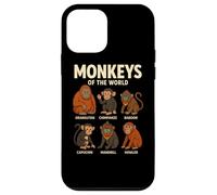 Monkeys of The World T-Shirt Mignon espèces de Primates Coque pour iPhone 12 Mini
