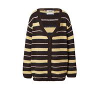 Monki Cardigan beige / bleu marine / marron, Taille M