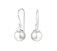 Monkimau Boucles d'oreilles perles, clous d'oreilles, bijoux d'oreilles, en argent sterling 925, pour femmes et filles, faites à la main, hypoallergéniques et petite idée cadeau
