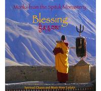 Monks from the Spituk Monastery : Blessing