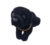 MonLiya Bobble Head, décoration de Voiture hochement de tête Ornements de Chien Haute émulation créatif Chien Tableau de Bord Artisanat Chien Amant Cadeau pour Voiture véhicule Bureau (Labrador)