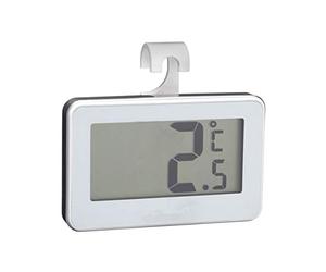 Monlladek Thermomètre électronique étanche de haute précision pour | réfrigérateur, outil d'alarme de gel (blanc)