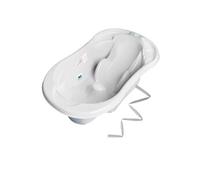 MonMobilierDesign Baignoire bébé avec réducteur intégré Gris + Tuyau Gris, Gris G