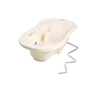 MonMobilierDesign Baignoire bébé avec réducteur intégré Jaune + Tuyau
