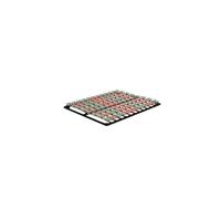 MonMobilierDesign KEPT Sommier à lattes ergonomique avec plots de soutien 140x200 cm sans pieds
