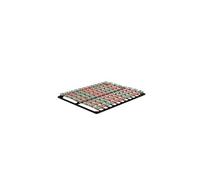 MonMobilierDesign KEPT Sommier à lattes ergonomique avec plots de soutien 200x200 cm sans pieds