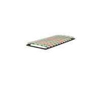 MonMobilierDesign KEPT Sommier à lattes ergonomique avec plots de soutien 80x200 cm sans pieds