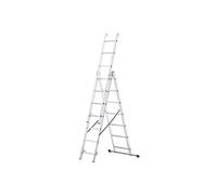 MonMobilierDesign LAD Echelle transformable en aluminium 3 plans 7 marches