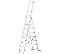 MonMobilierDesign LAD Echelle transformable en aluminium 3 plans 8 marches