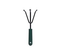 LITTLE Cultivateur 3 dents outil à main de jardinage avec manche court