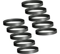 MonMobilierDesign Lot de 10_Joints en silicone ∅ 80 mm pour poêle haute température G