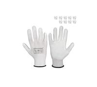 Coffret multi-outils GENERIQUE MonMobilierDesign Lot de 10_ROTA Gants de bricolage multi-usages et jardinage T.10 Blanc