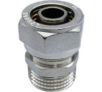MonMobilierDesign Lot de 5_Raccord PER mâle 1/2" x Ø16 à compression