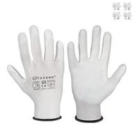 Coffret multi-outils GENERIQUE MonMobilierDesign Lot de 5_ROTA Gants de bricolage multi-usages et jardinage T.10 Blanc