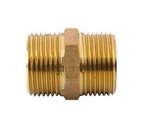 MonMobilierDesign Mamelon laiton égal mâle mâle à visser Ø 3/4" - lot de 5