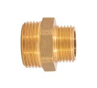 MonMobilierDesign Mamelon laiton réduit mâle mâle à visser Ø 1/2" x 3/4" - lot de 5