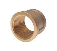 MonMobilierDesign Manchon en laiton sphérique femelle à visser Ø 1" - lot de 10