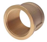 MonMobilierDesign Manchon en laiton sphérique femelle à visser Ø 1" - lot de 10 G